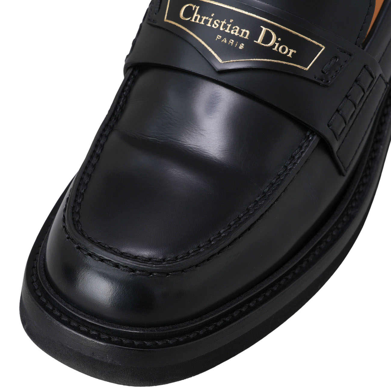 CHRISTIAN DIOR(USED)크리스찬 디올 브러쉬드 보이 여성 로퍼 36.5